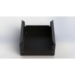 جعبه فلزی با پانل پلاستیکی ابعاد (W220*H100 mm) - Image 2