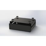 جعبه فلزی با پانل پلاستیکی ابعاد (W280*H75 mm) - Image 3