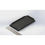 جعبه فلزی با پانل پلاستیکی ابعاد (W180*H100 mm) - Image 3