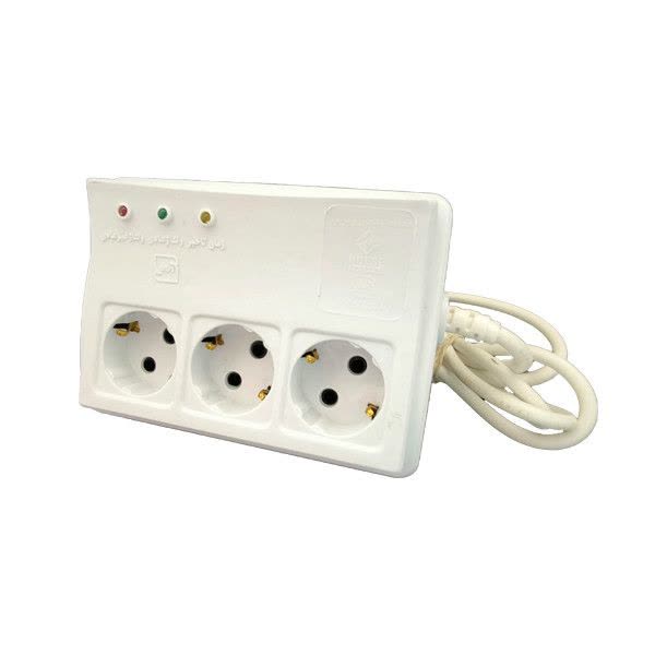 photo26573289068 محافظ برق 3 خانه ارت دار - Image 1