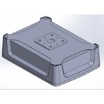 جعبه پلاستیکی 2 تکه رومیزی و دیواری ابعاد (L320*W230*H73mm) - Image 2